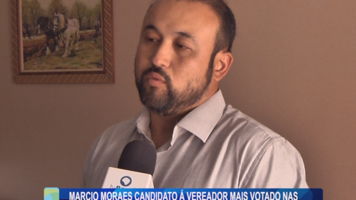 MARCIO MORAES CANDIDATO A VEREADOR MAIS VOTADO NAS ELEIÇÕES 2024 EM CAMPO MOURÃO