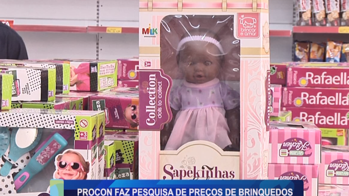 PROCON FAZ PESQUISA DE PREÇOS DE BRINQUEDOS