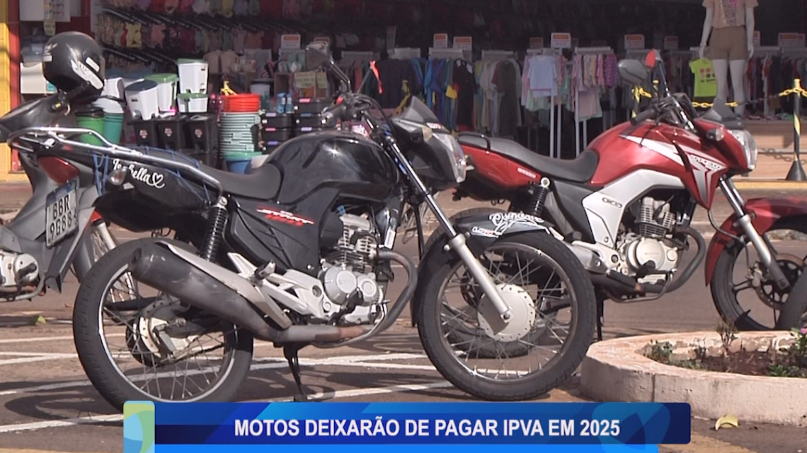 MOTOS DEIXARÃO DE PAGAR IPVA EM 2025