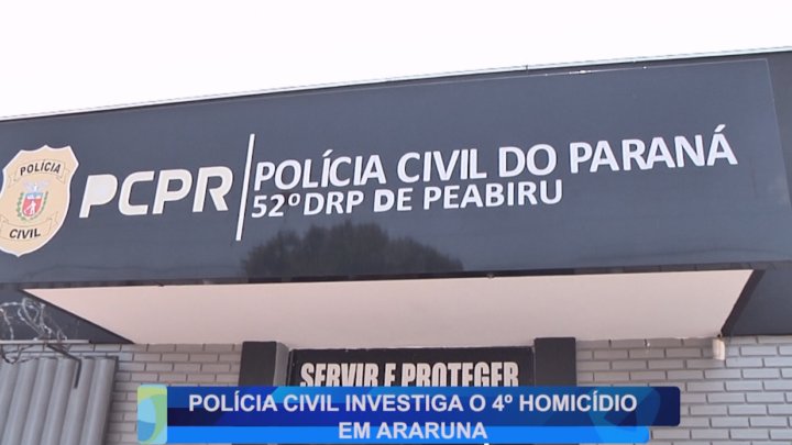 POLÍCIA CIVIL INVESTIGA O 4° HOMICÍDIO EM ARARUNA