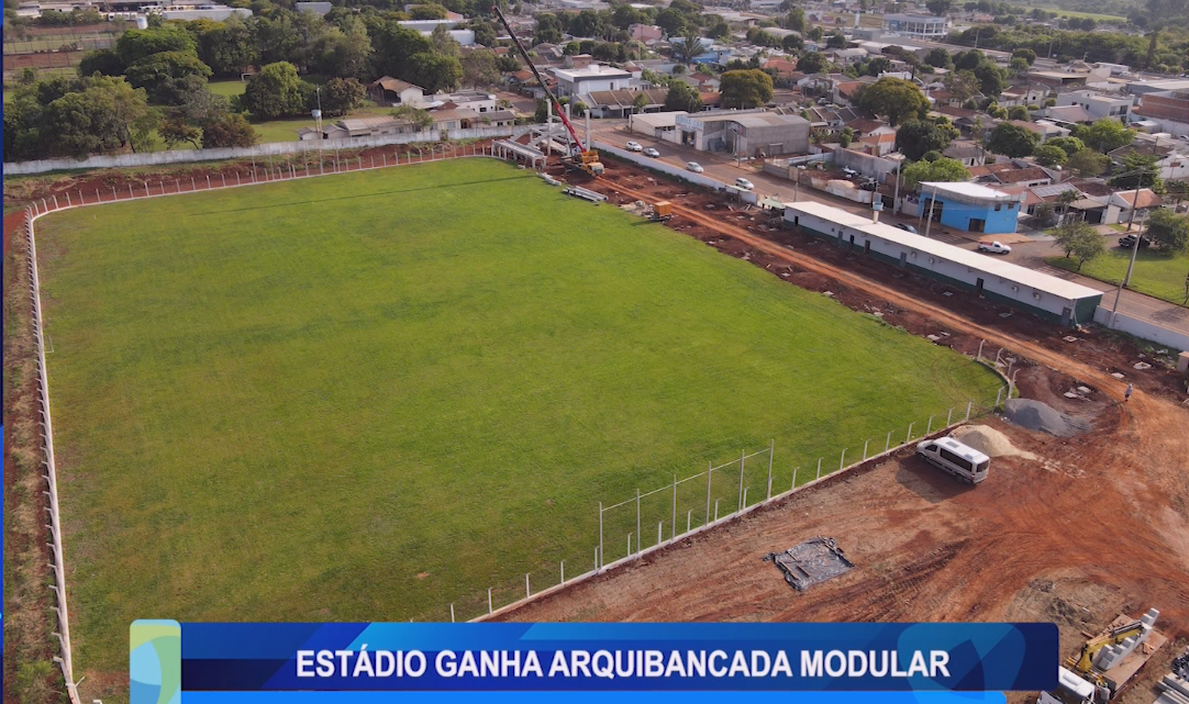 ESTADIO GANHA ARQUIBANCADA MODULAR