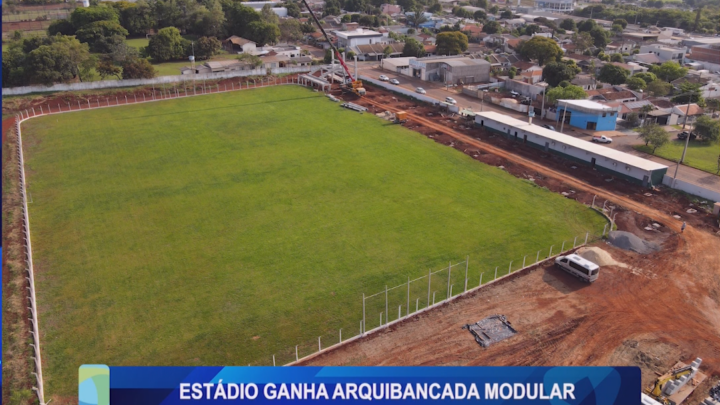 ESTADIO GANHA ARQUIBANCADA MODULAR