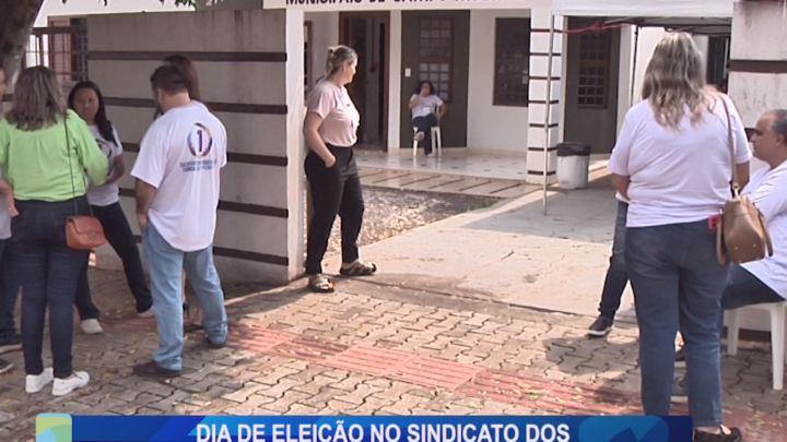 DIA DE ELEIÇÃO NO SINDICATO DOS SERVIDORES MUNICIPAIS