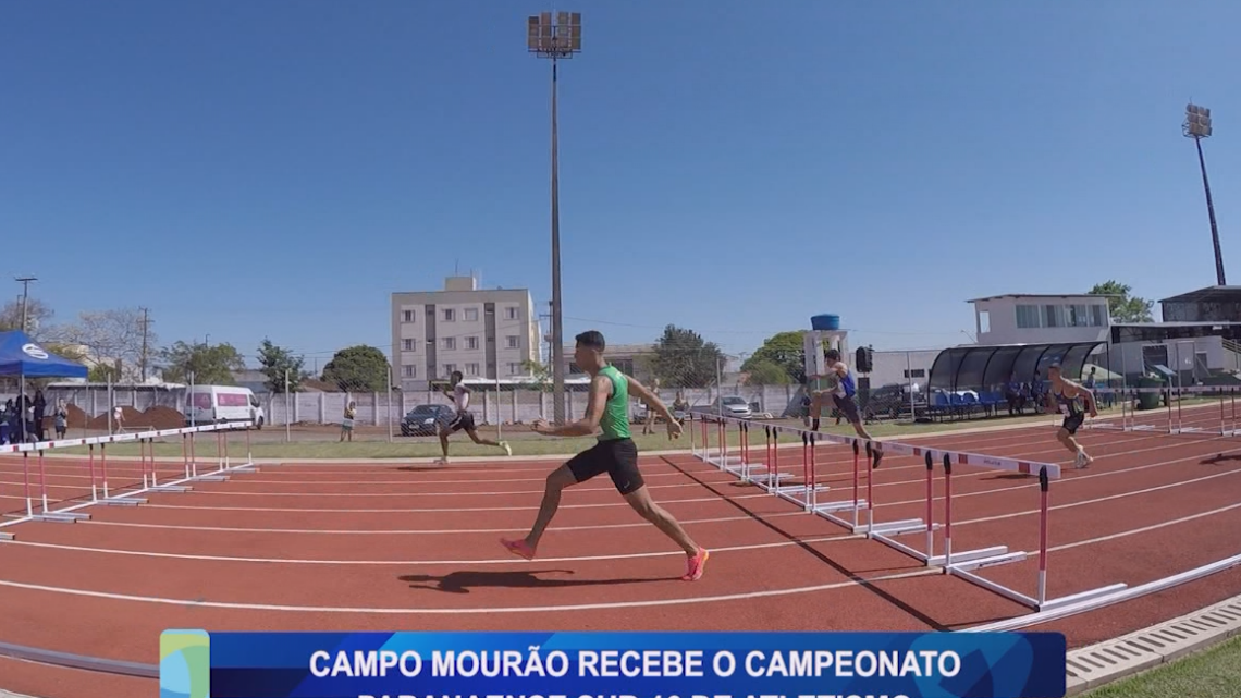 CAMPO MOURÃO RECEBE O CAMPEONATO PARANAENSE SUB 16 DE ATLETISMO