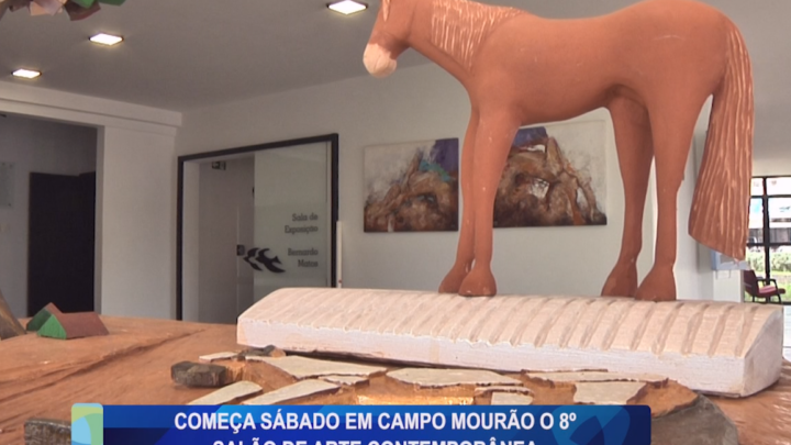 COMEÇA SÁBADO EM CAMPO MOURÃO O 8° SALÃO DE ARTE CONTEMPORÂNEOS