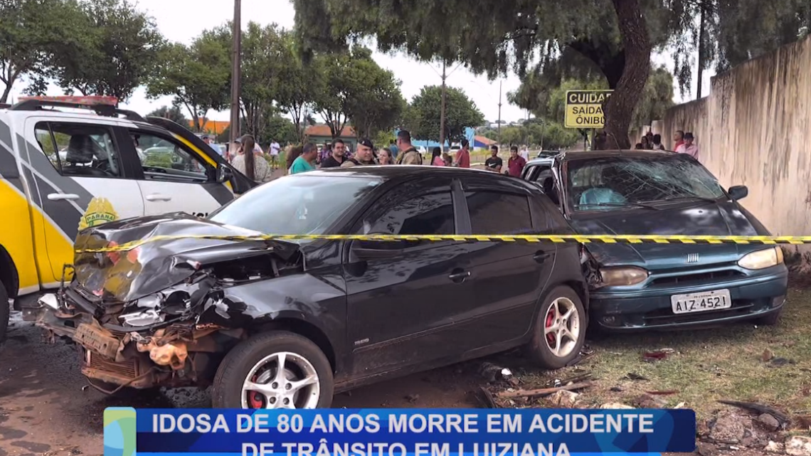 IDOSA DE 80 ANOS MORRE EM ACIDENTE DE TRÂNSITO EM LUIZIANA