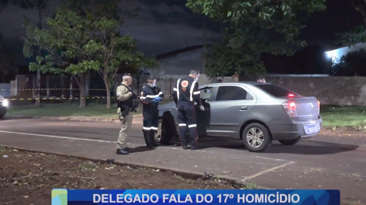 DELEGADO FALA DO 17º HOMICÍDIO EM CAMPO MOURÃO