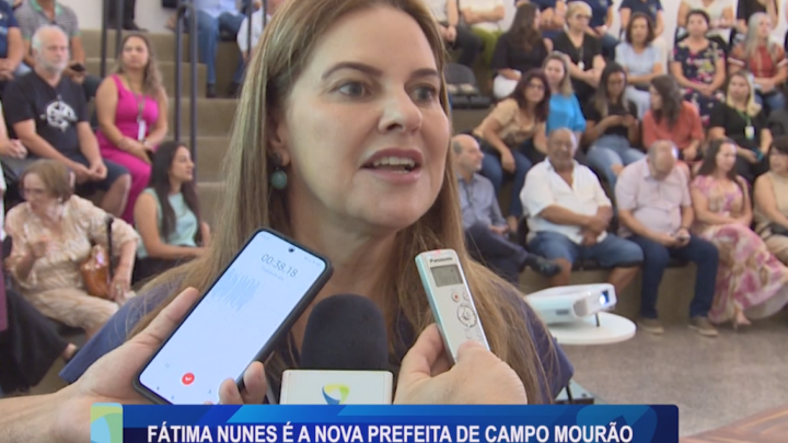 FÁTIMA NUNES É A NOVA PREFEITA DE CAMPO MOURÃO