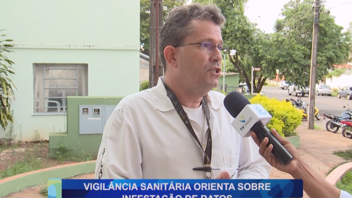 VIGILÂNCIA SANITÁRIA ORIENTA SOBRE INFESTAÇÃO DE RATOS