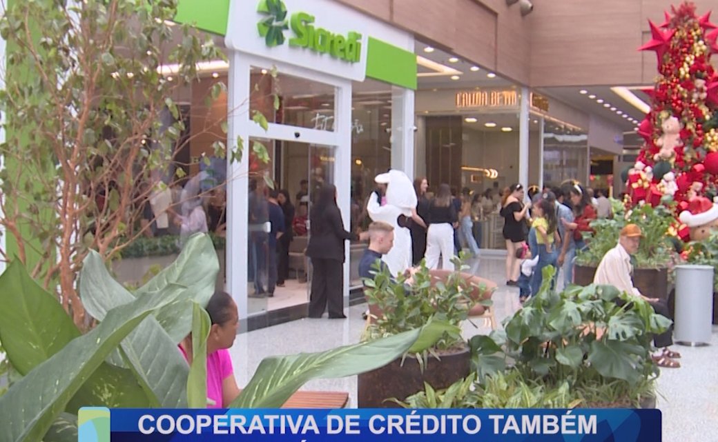 COOPERATIVAS DE CRÉDITO TAMBÉM ESTÁ NO SHOPPING