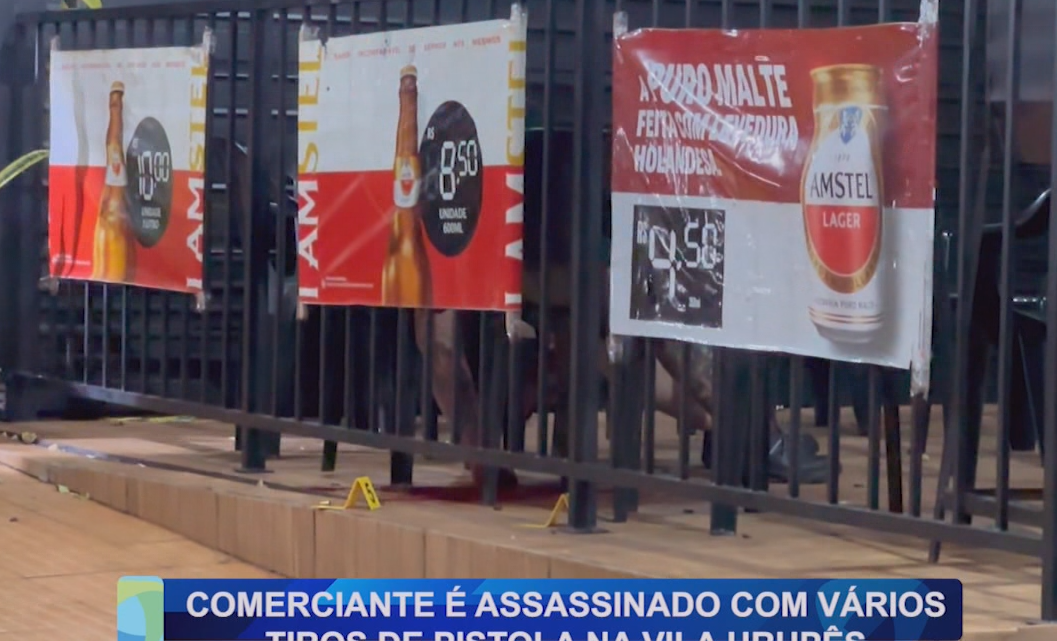 COMERCIANTE É ASSASSINADO COM VÁRIOS TIROS DE PISTOLA NA VILA URUPÊS