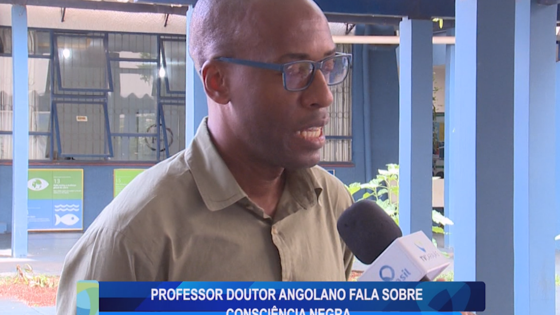 PROFESSOR DOUTOR ANGOLANO FALA SOBRE CONSCIÊNCIA NEGRA