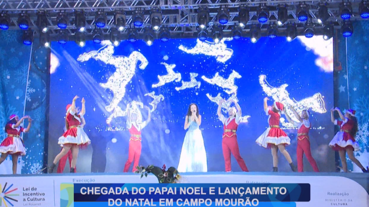 CHEGADA DO PAPAI NOEL E LANÇAMENTO DO NATAL EM CAMPO MOURÃO