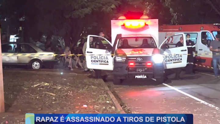 RAPAZ É ASSASSINADO A TIROS DE PISTOLA NO JD. TROPICAL DE CAMPO MOURÃO