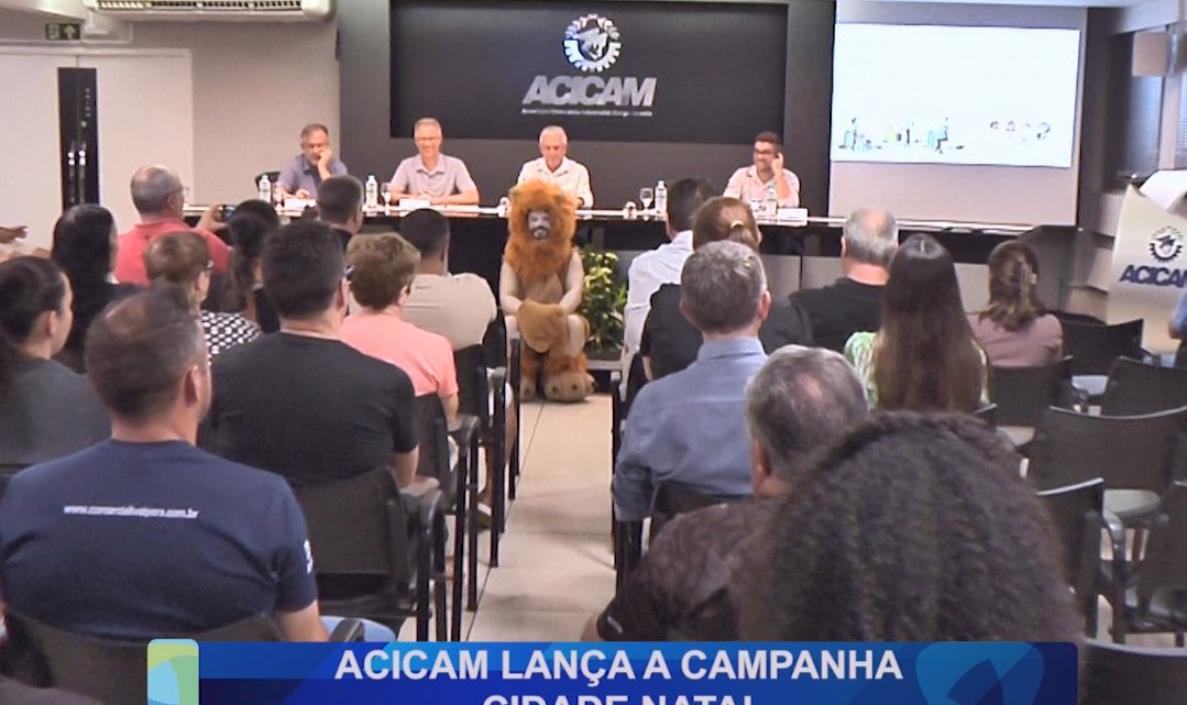 ACICAM LANÇA A CAMPANHA CIDADE NATAL