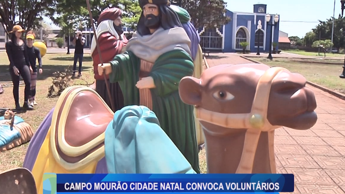 CAMPO MOURÃO CIDADE NATAL CONVOCA VOLUNTÁRIOS