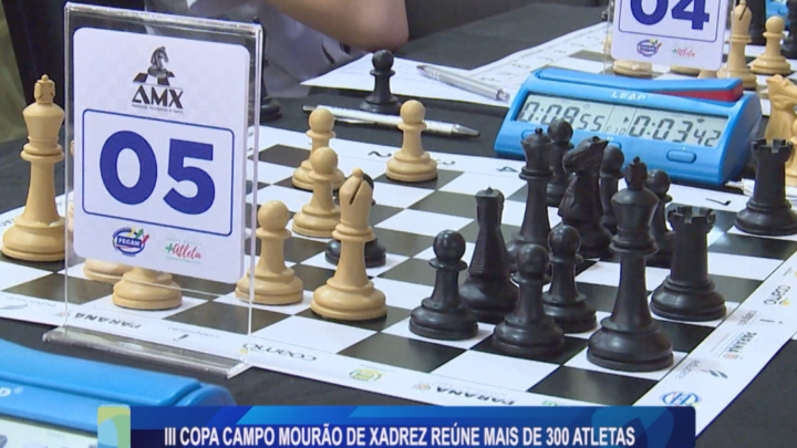 III COPA CAMPO MOURÃO DE XADREZ REÚNE MAIS DE 300 ATLETAS