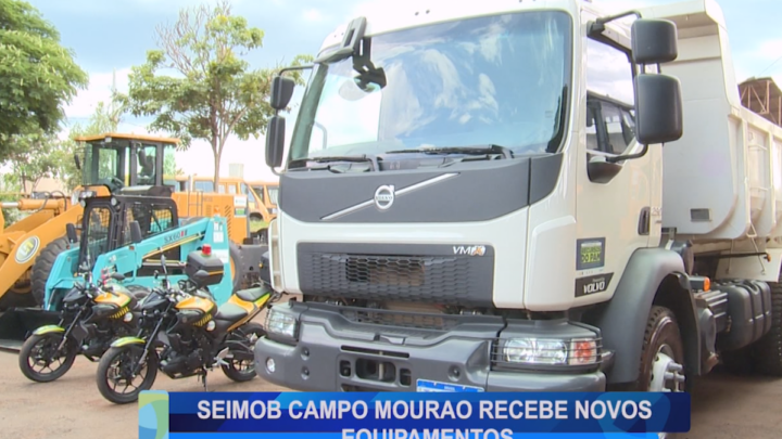 SEIMOB CAMPO MOURÃO RECEBE NOVOS EQUIPAMENTOS