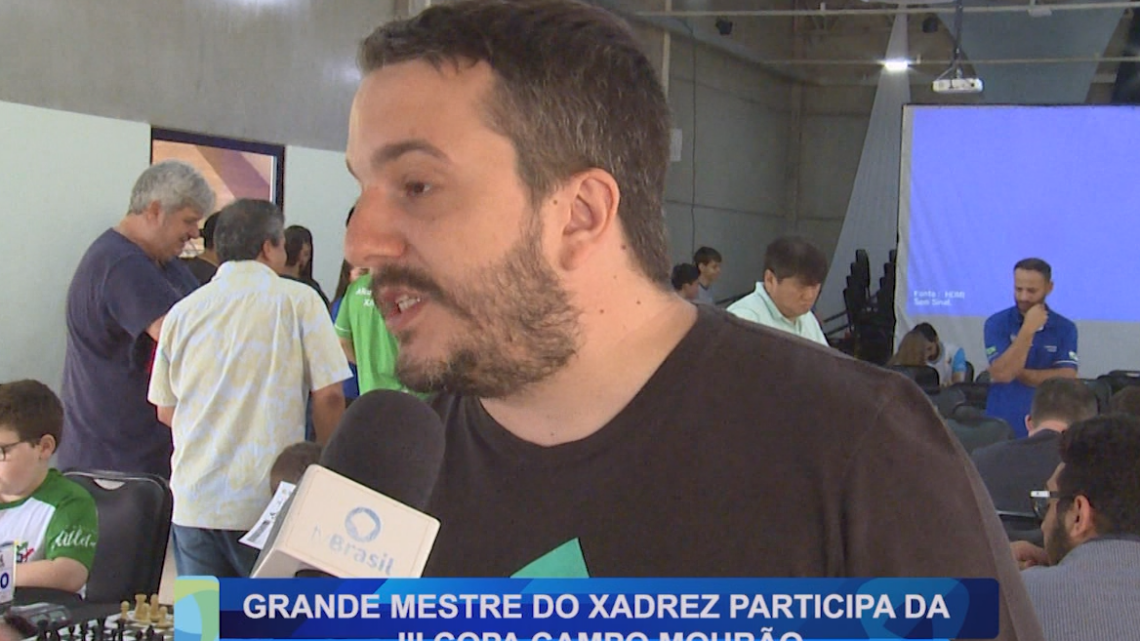 GRANDE MESTRE DO XADREZ PARTICIPA DA III COPA CAMPO MOURÃO