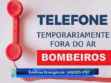 193 NÚMERO DE EMERGÊNCIA DO CORPO DE BOMBEIROS CONTINUA SEM FUNCIONAR