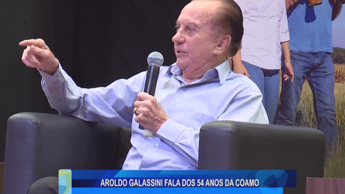 AROLDO GALASSINI FALA DOS 54 ANOS DA COAMO