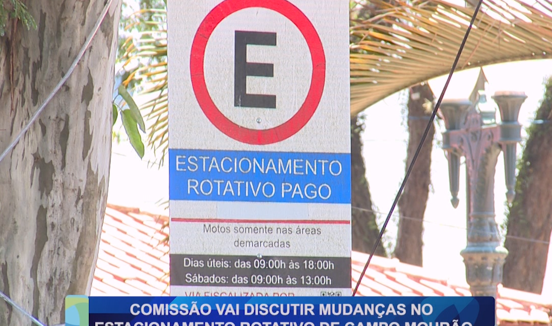 COMISSÃO VAI DISCUTIR MUDANÇA ESTACIONAMENTO ROTATIVO DE CAMPO MOURÃO