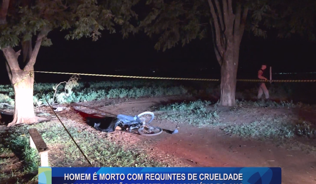 HOMEM É MORTO COM REQUINTES DE CRUELDADE E CAMPO MOURÃO REGISTRA 1º HOMICÍDIO DO ANO