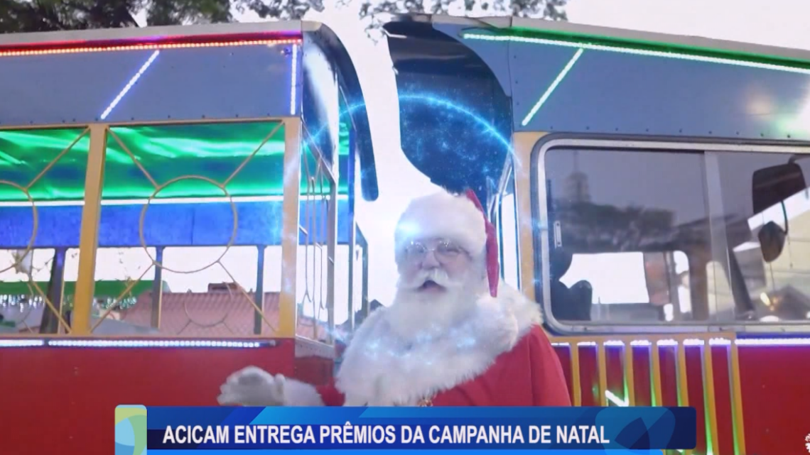 ACICAM ENTREGA PRÊMIOS DA CAMPANHA DE NATAL