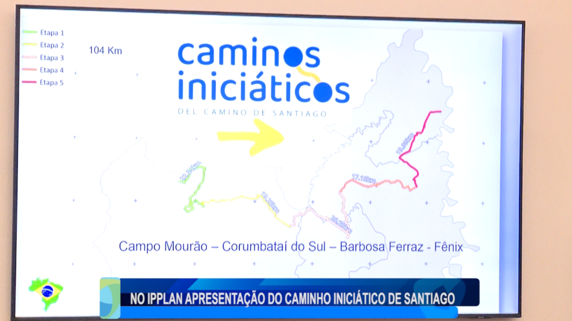 NO IPPLAN APRESENTAÇÃO DO CAMINHO INICIÁTICO DE SANTIAGO