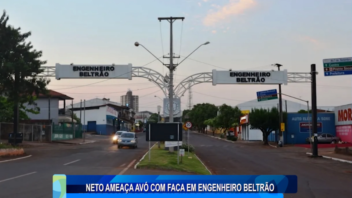 NETO AMEAÇA AVÓ COM FACA EM ENGENHEIRO BELTRÃO