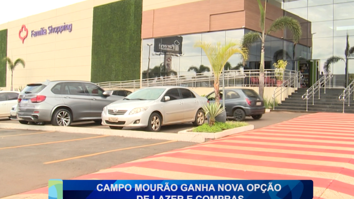 CAMPO MOURÃO GANHA NOVA OPÇÃO DE LAZER E COMPRAS