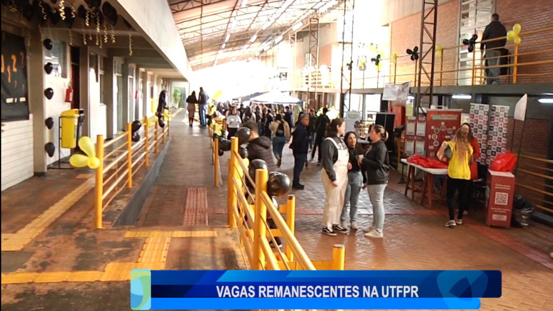 VAGAS REMANESCENTES NA UTFPR