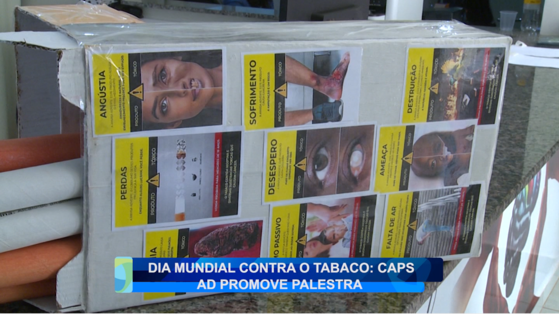 DIA MUNDIAL CONTRA O TABACO: CAPS AD PROMOVE PALESTRA