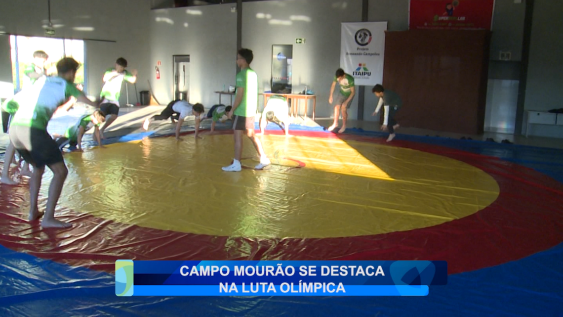 CAMPO MOURÃO SE DESTACA NA LUTA OLÍMPICA