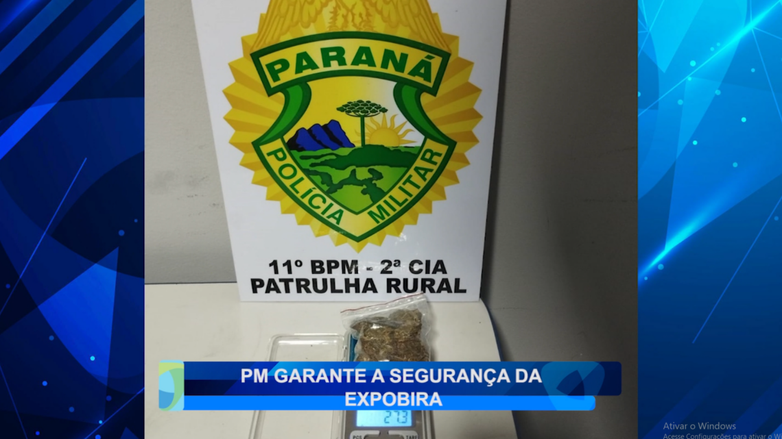PM GARANTE SEGURANÇA DA EXPOBIRA