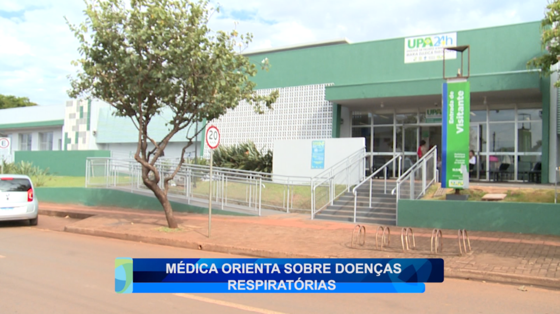 MÉDICA ORIENTA SOBRE DOENÇAS RESPIRATÓRIAS