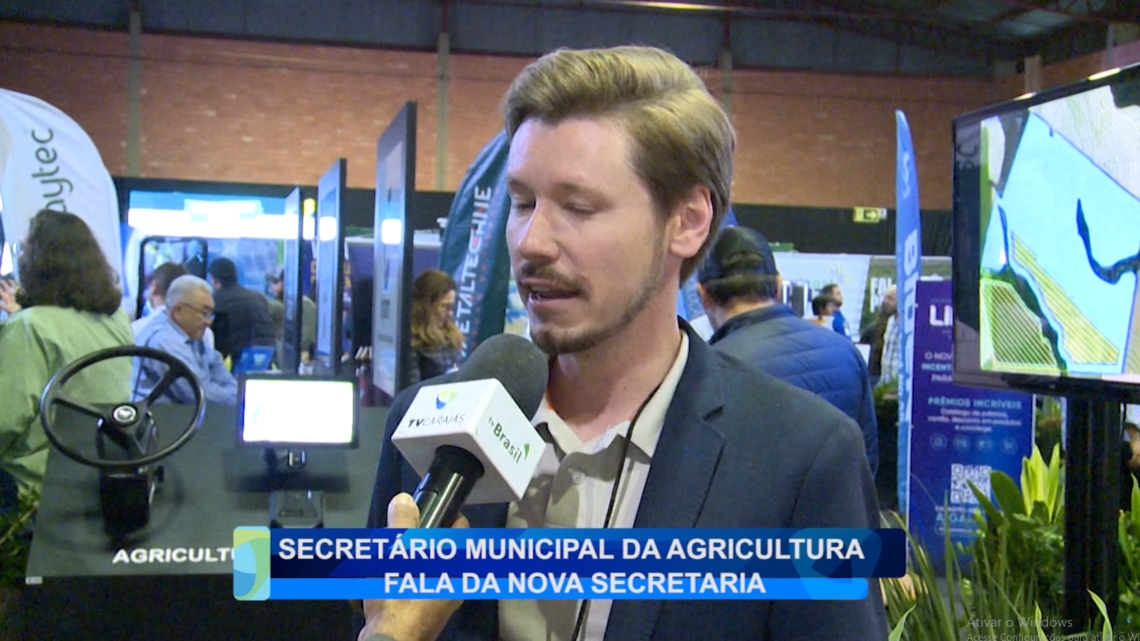 SECRETÁRIO MUNICIPAL DA AGRICULTURA FALA DA NOVA SECRETARIA