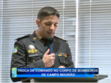 TROCA DE COMANDO NO CORPO DE BOMBEIROS DE CAMPO MOURÃO