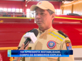193 APRESENTA INSTABILIDADE, CORPO DE BOMBEIROS EXPLICA