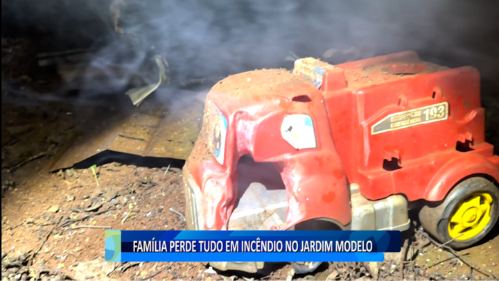 FAMÍLIA PERDE TUDO EM INCÊNDIO NO JARDIM MODELO E PRECISA DE AJUDA