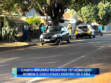 CAMPO MOURÃO REGISTRA 15º HOMICÍDIO: HOMEM É EXECUTADO DENTRO DE CASA
