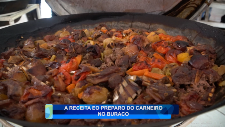 A RECEITA E O PREPARO DO CARNEIRO NO BURACO