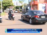 ULTRAPASSAGEM IRREGULAR EM CRUZAMENTOS CAUSAM ACIDENTES