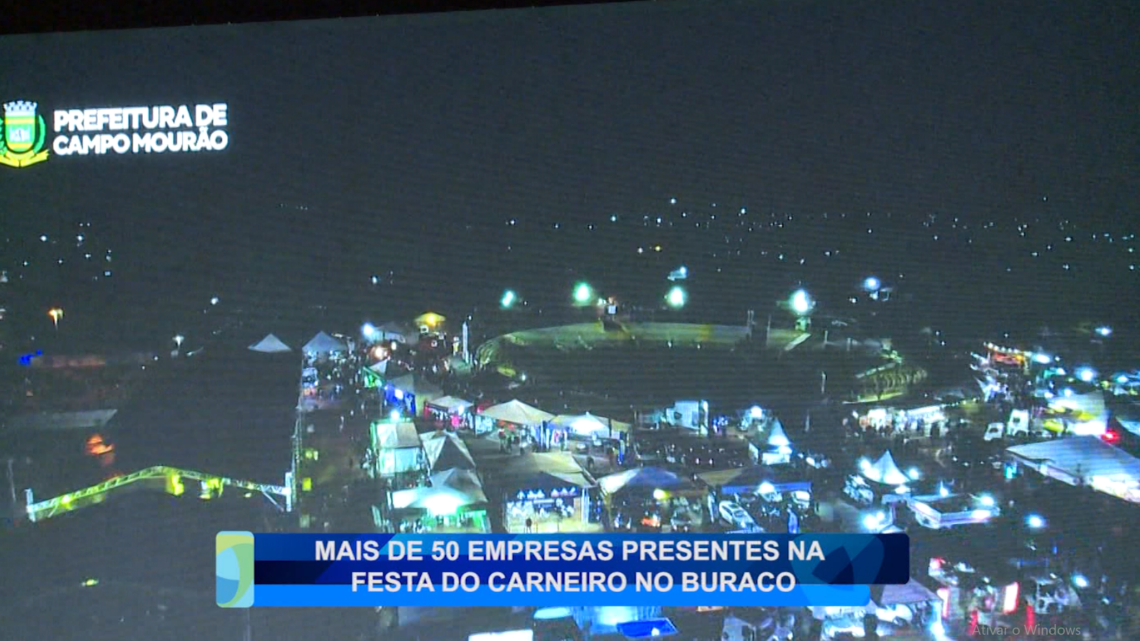 MAIS DE 50 EMPRESAS PRESENTES NA FESTA DO CARNEIRO NO BURACO