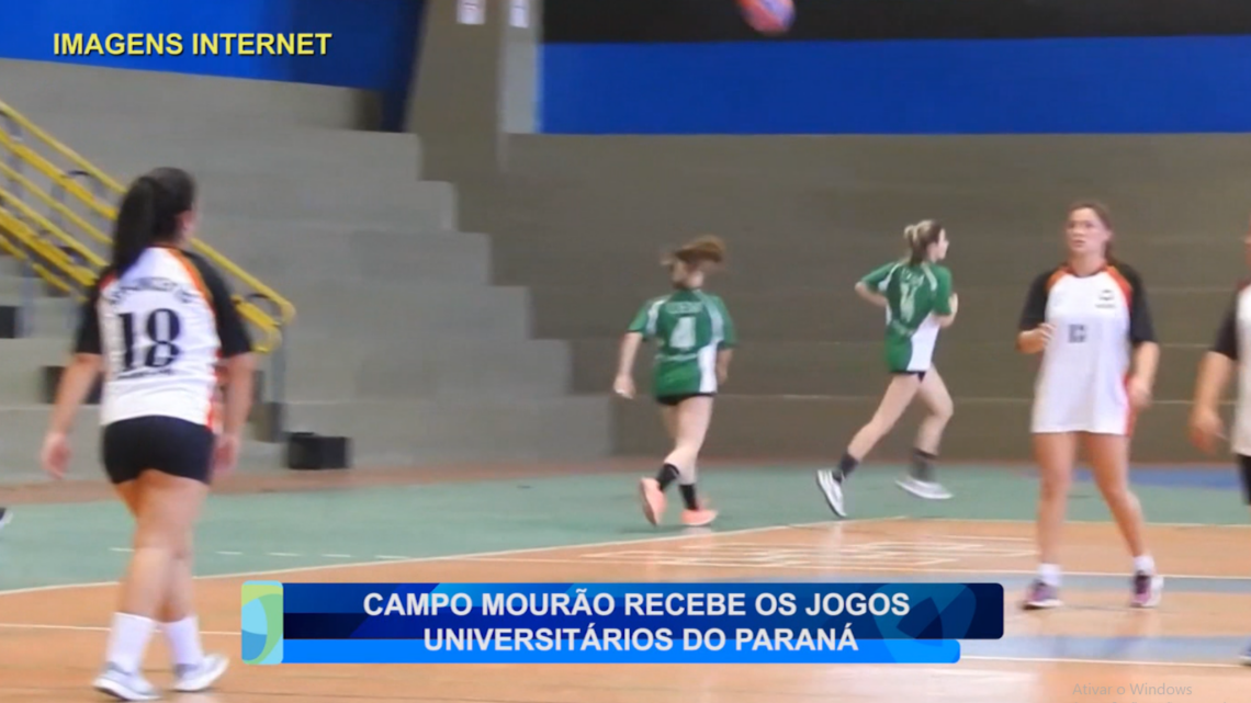 CAMPO MOURÃO RECEBE OS JOGOS UNIVERSITÁRIOS DO PARANÁ