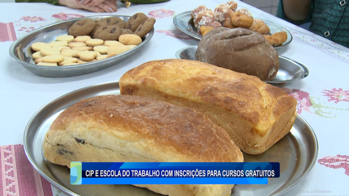 CIP E ESCOLA DO TRABALHO COM INSCRIÇÕES PARA CURSOS GRATUITOS