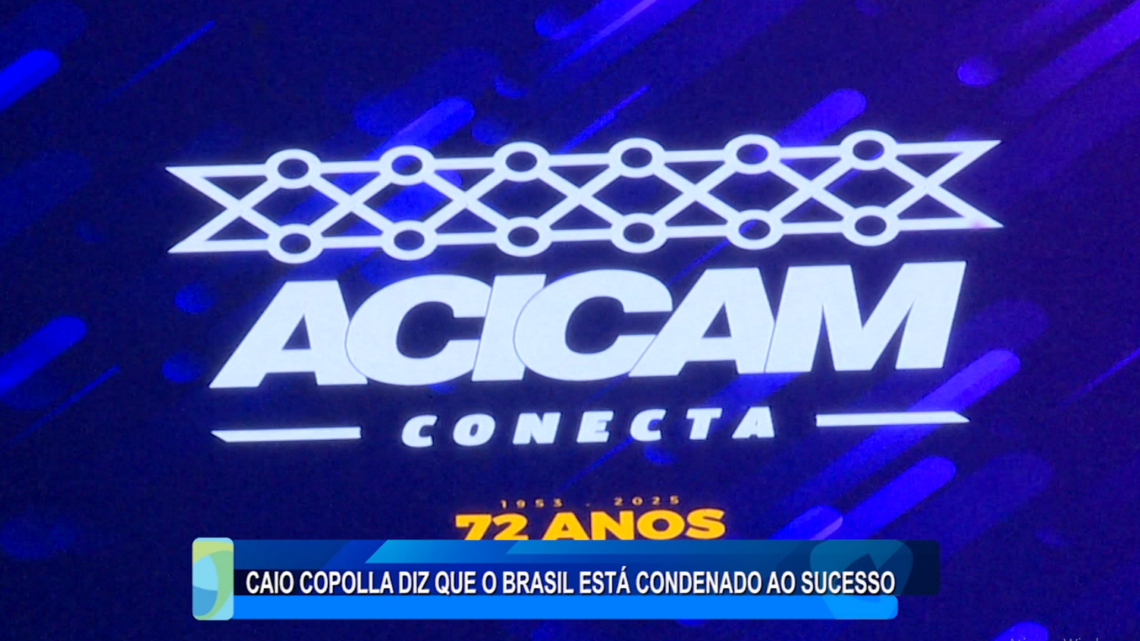 CAIO COPOLLA DIZ QUE O BRASIL ESTÁ CONDENADO AO SUCESSO