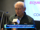 PRESIDENTE DA ASSOCIAÇÃO COMERCIAL DO PARANÁ VISITA CAMPO MOURÃO