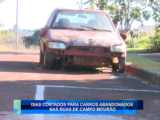 DIAS CONTADOS PARA CARROS ABANDONADOS NAS RUAS DE CAMPO MOURÃO