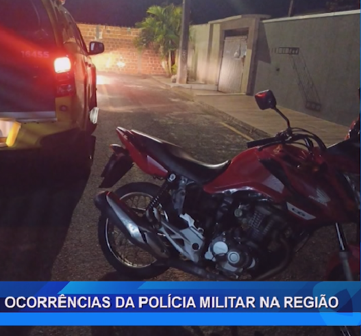 OCORRÊNCIAS DA POLÍCIA MILITAR NA REGIÃO